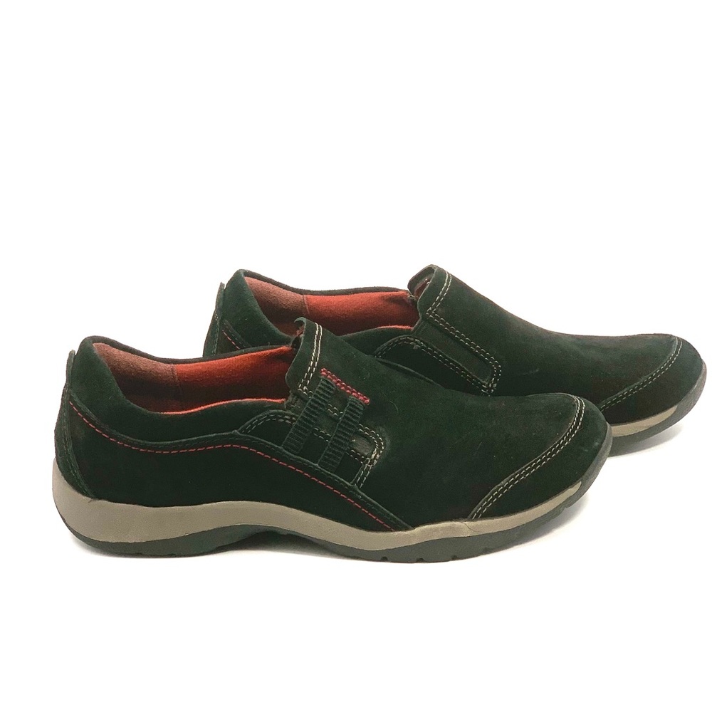 Clarks Verdict Graham Suede Slip-on Shoes